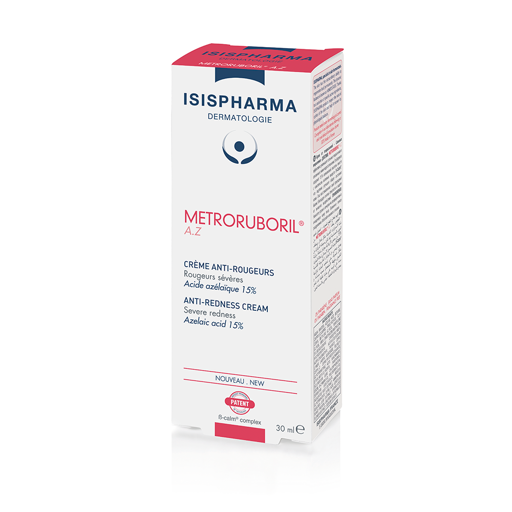 ISISPHARMA METRORUBORIL A.Z Крем от сильных покраснений с 15 % азелаиновой кислотой (30мл), (Исисфарма, Метроруборил аз)